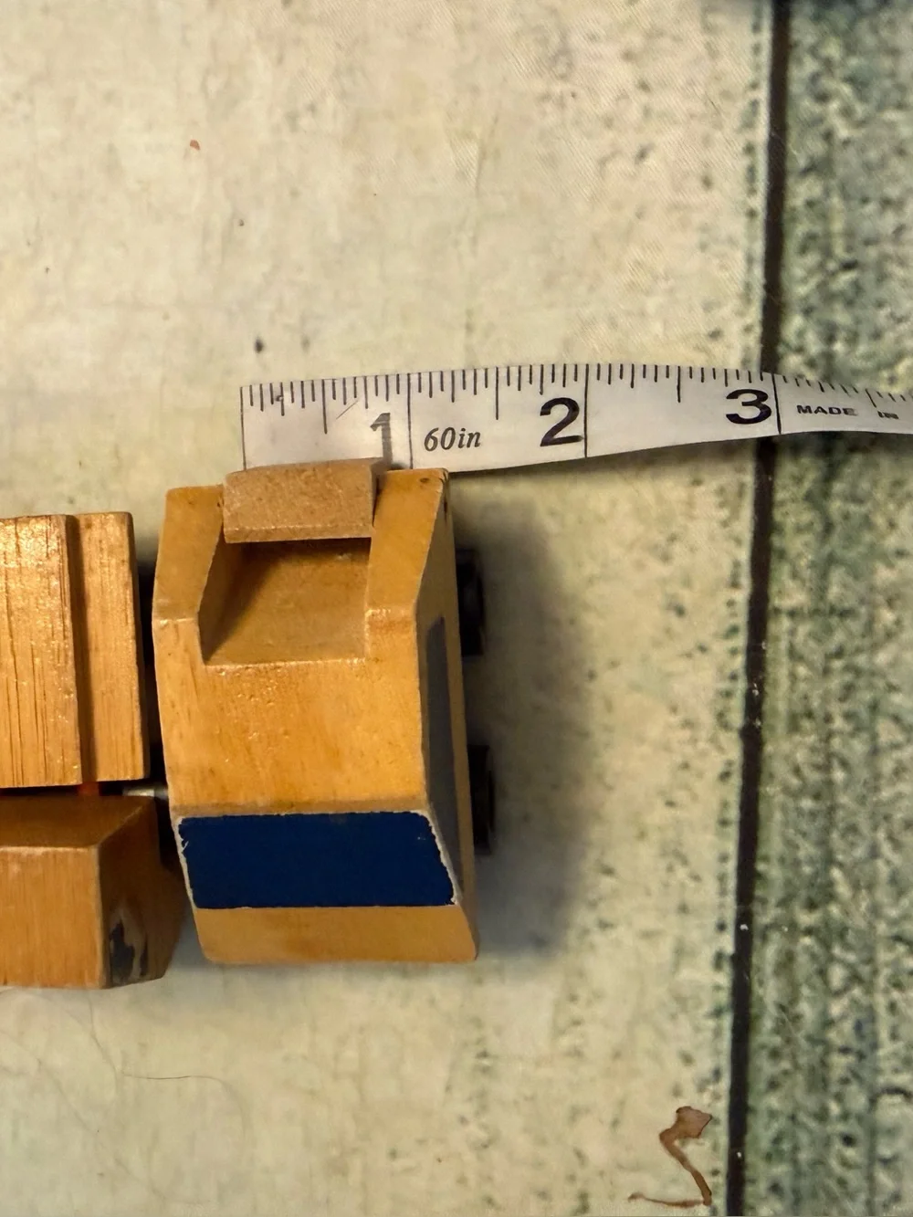 Vintage Snoopy's Fish Truck wooden toy 1971 Mattel Putt-Putt wooden cars